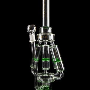 Tsunami Sprinkler Perc Quad Honeycomb Chamber 21"" Water Pipe