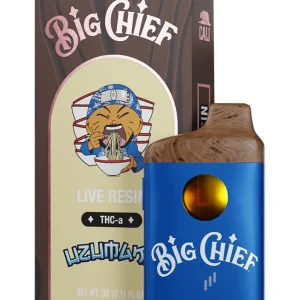 Uzumaki Big Chief Live Resin THC-a Disposable Vape 3G