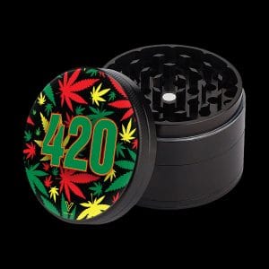 V Syndicate 4-Piece CleanCut Non-Stick Grinder