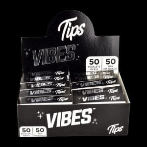 VIBES 1 1/4 Rolling Tips - 50 Pack