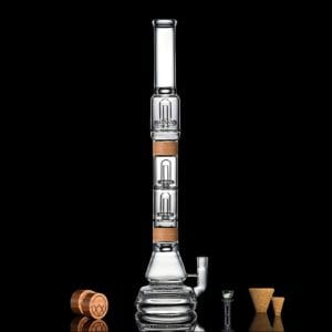 VITAE Glass Voyager + Dual Perc Bong