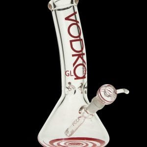 Vodka Glass Bent Neck Beaker Bong