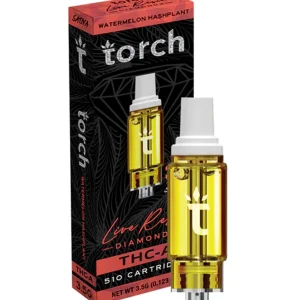 Watermelon Hashplant Torch THC-A Live Resin Diamonds 510 Cartridge 3.5G