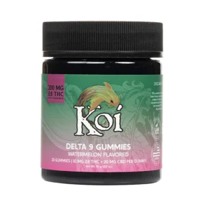 Watermelon Koi Delta 9 THC Gummies 200mg