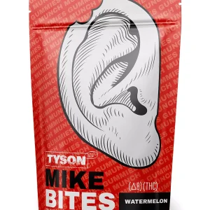 Watermelon Tyson 2.0 Mike Bites Delta-8 Gummies 500mg