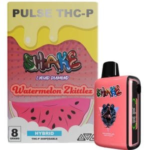 Watermelon Zkittlez Shake Pulse THC-P Liquid Diamonds Disposable 8G