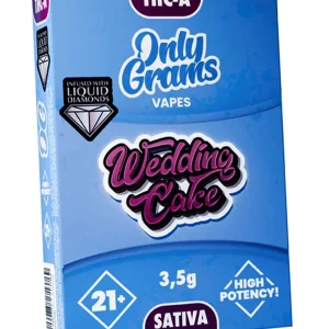 Wedding Cake Only Grams THCA Liquid Diamonds Infused Disposable 3.5G