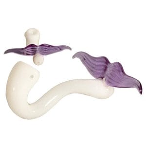 White Mustache Pipe