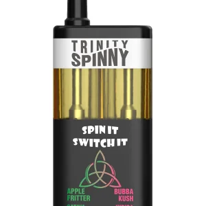 Apple Fritter | Bubba Kush Trinity Spinny Dual Flavor THCA Vape 6G