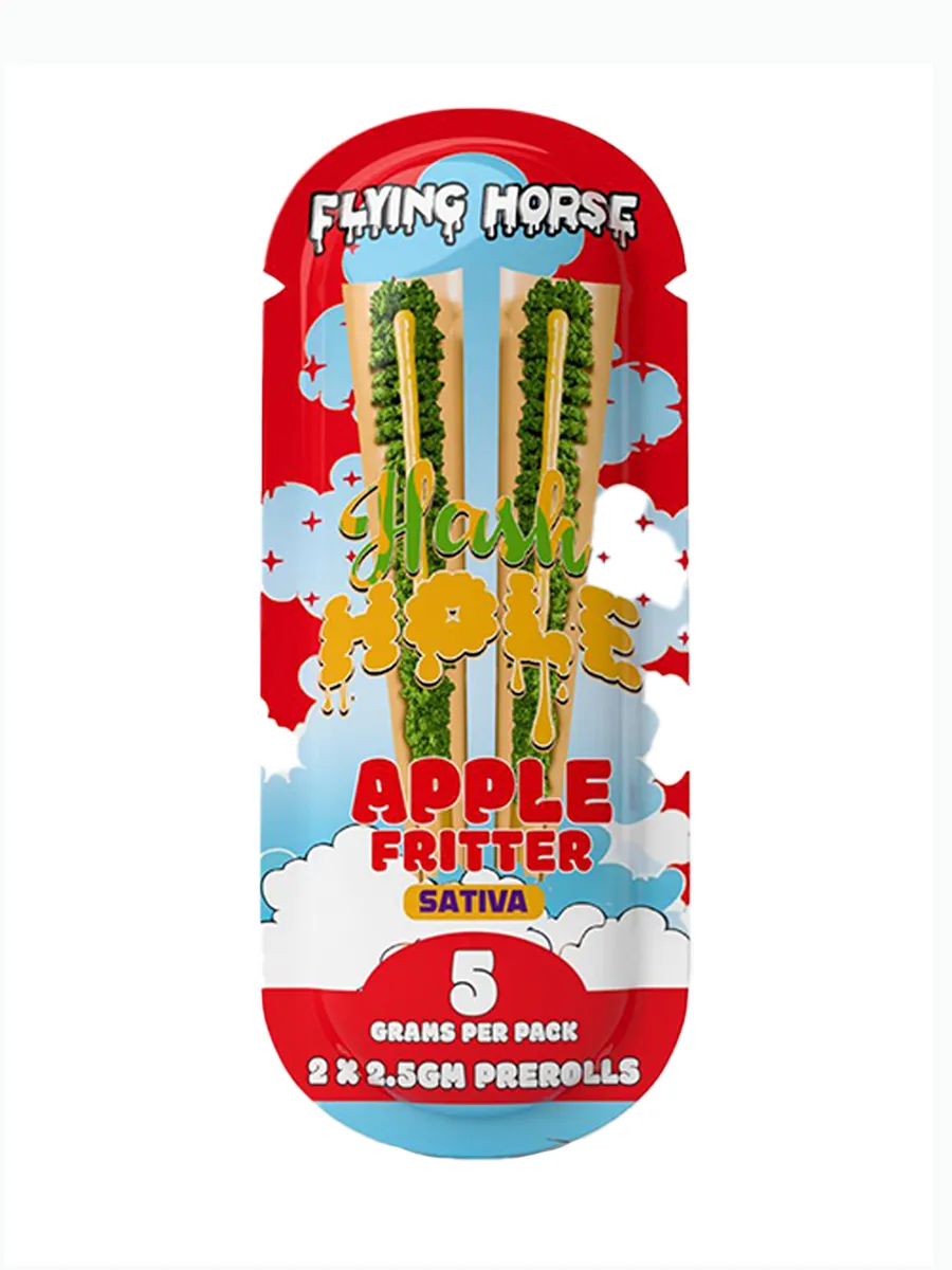 Apple Fritter Flying Horse THCA Hash Hole Pre-Rolls 5G