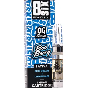 Boo Berry 8SIX OG Series Delta 8 THC Vape Cartridge 1G