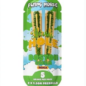 Boston Cream Flying Horse THCA Hash Hole Pre-Rolls 5G