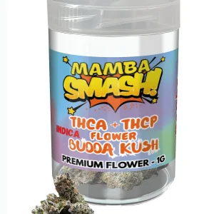 Budda Kush Mamba SMASH! THCA+THCP Premium Flower 1G
