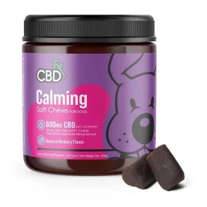 CBDfx Calming Soft Chews For Dogs 600mg CBD