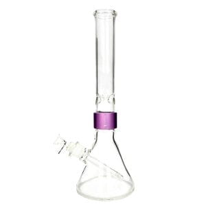 CLEAR TALL BEAKER SINGLE STACK - Purple