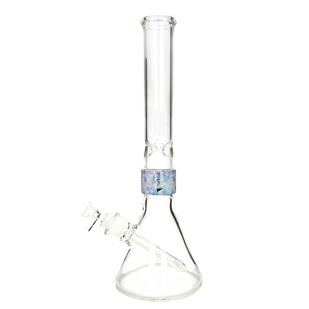 CLEAR TALL BEAKER SINGLE STACK - Tie Dye