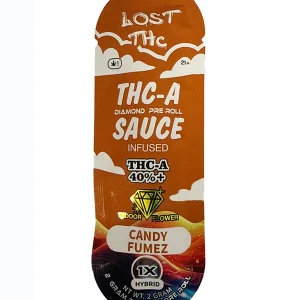 Candy Fumez Lost THC THCA Sauce Infused Pre-Roll 1 x 2G
