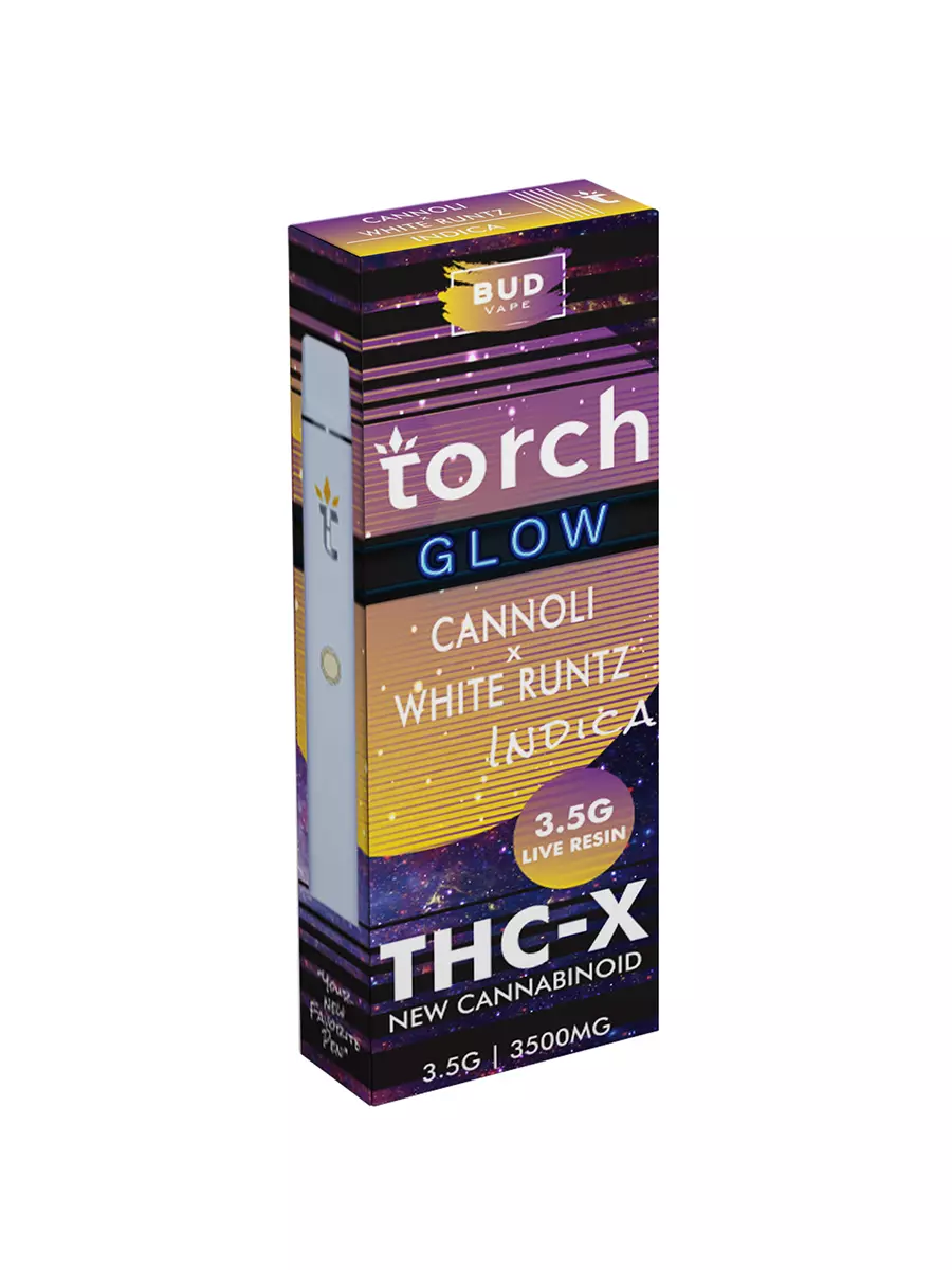 Cannoli | White Runtz Torch Glow Live Resin THC-X Vape 3.5G