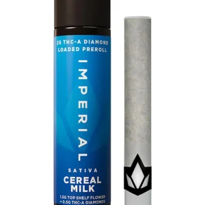 Cereal Milk Imperial THCA Diamond Loaded Pre-Roll 2G