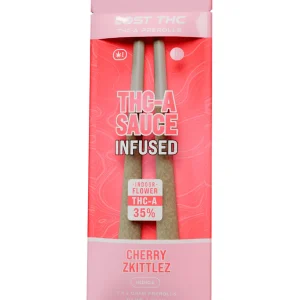 Cherry Zkittlez Lost THC THC-A Sauce Infused Pre-Roll 2ct 2g