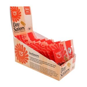 DaySavers 9mm Natural Wood Tips Display Box [3 Tips per Pack - 20 Packs per Box]