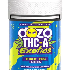 Fire OG DOZO THC-A Exotics Exotic Indoor Flower 4.2G