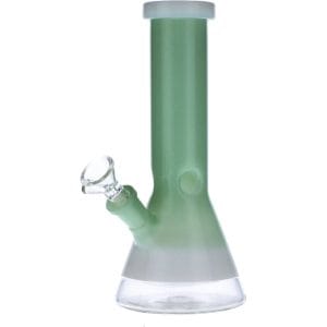 Frosted Ring Mini Beaker - Mint Green