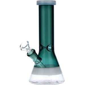 Frosted Ring Mini Beaker - Teal