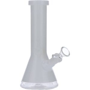 Frosted Ring Mini Beaker - White