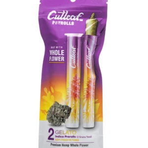 Gelato Cutleaf Whole Flower Pre Rolls 2G