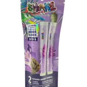Grand Daddy Purple Shake Exotic THCA Pre-Rolls 2G