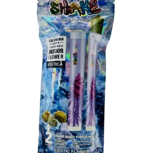 Grand Daddy Purple Shake Moonrock THCA Pre-Rolls 2G