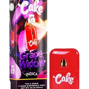 Grape Widow Cake THC-A Rosin Disposable Vape 3G