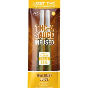 Jealousy Juice Lost THC THC-A Sauce Infused Pre-Roll 2ct 2g