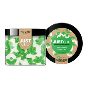 Just CBD Apple Rings Gummies 750mg