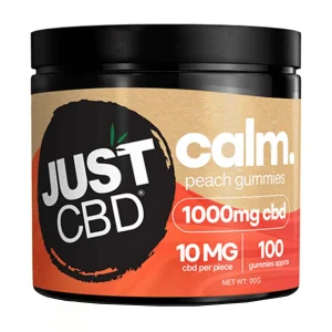 Just CBD Calm Peach Gummies 1000mg