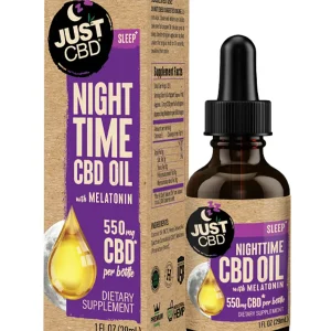 Just CBD Night Time CBD Oil With Melatonin 550mg