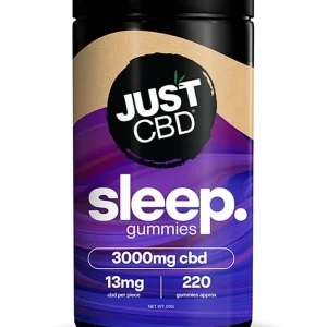Just CBD Nighttime Melatonin Bear Gummies 3000mg