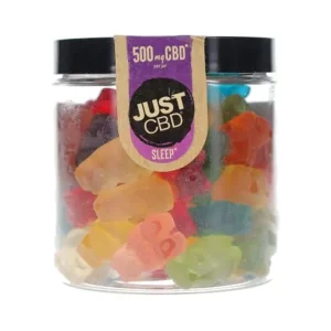 Just CBD Nighttime Melatonin Sleep Bear Gummies 500mg