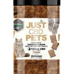 Just CBD Pets Cat Treats Chicken Flavor 100MG