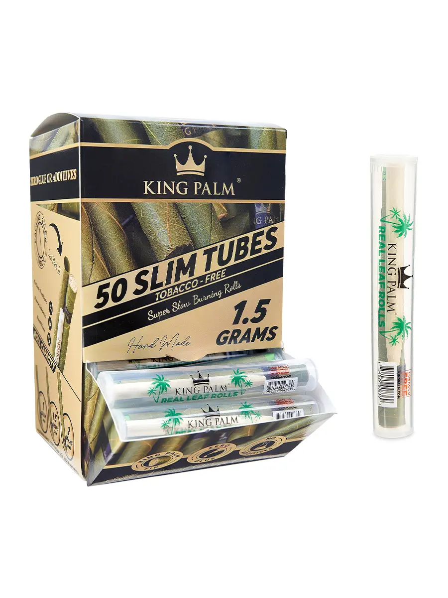 King Palm Slim Real Leaf Rolls 1.5G