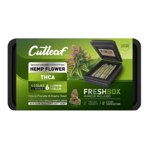 Lemon-Cello Cutleaf THCA Pre-Rolls 6ct + FreshBox