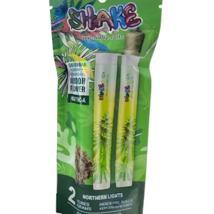 Northern Lights Shake Exotic THCA Pre-Rolls 2G