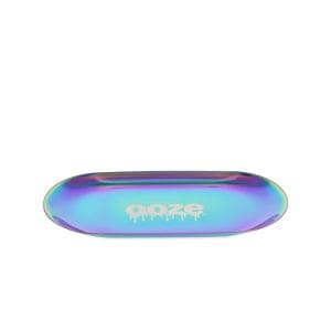Ooze Aura Rainbow Metal Rolling Tray - Medium