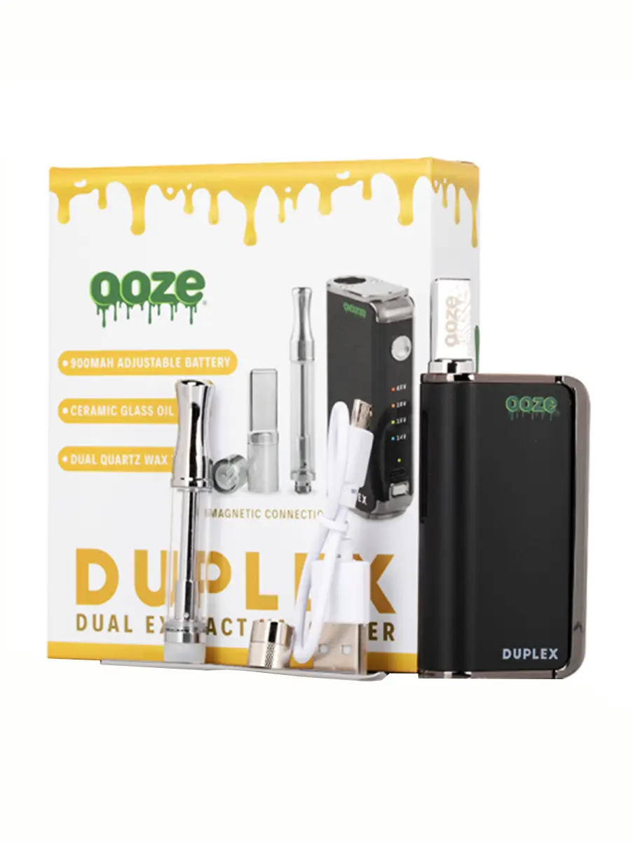 Ooze Black Duplex Vaporizer Kit 900mAh
