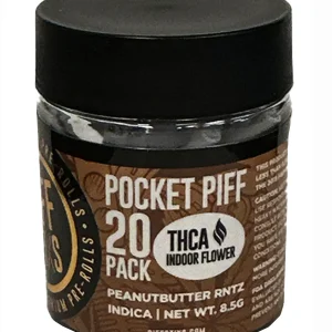 Peanutbutter Runtz Piff Stixs THCA Pocket Piff Pre-Rolls 20ct