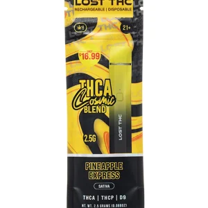 Pineapple Express Lost THC V2 Cosmic Blend THCA Disposable 2.5G