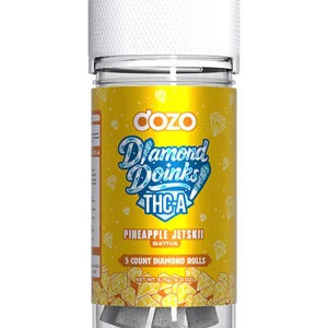 Pineapple Jetskii DOZO THCA Diamond Doinks Diamond Pre-Rolls 5ct