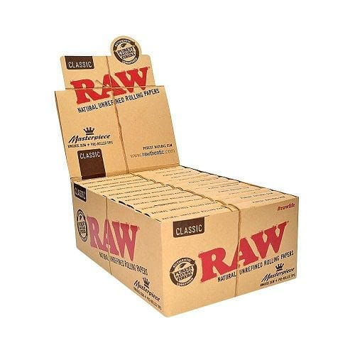 RAW "Artesano" Papers + Tips - 1 1/4 / Box of 15