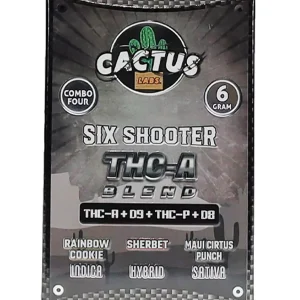 Rainbow Cookie | Sherbet | Maui Cirtus Punch Cactus Labs THC-A Blend Vape 6g